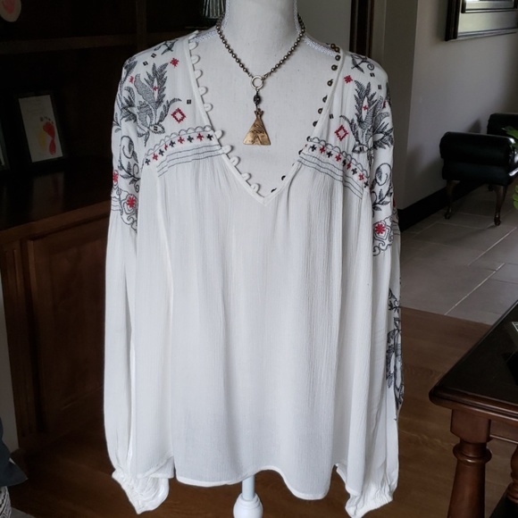 Free People Tops - Free People Boho Style Blouse